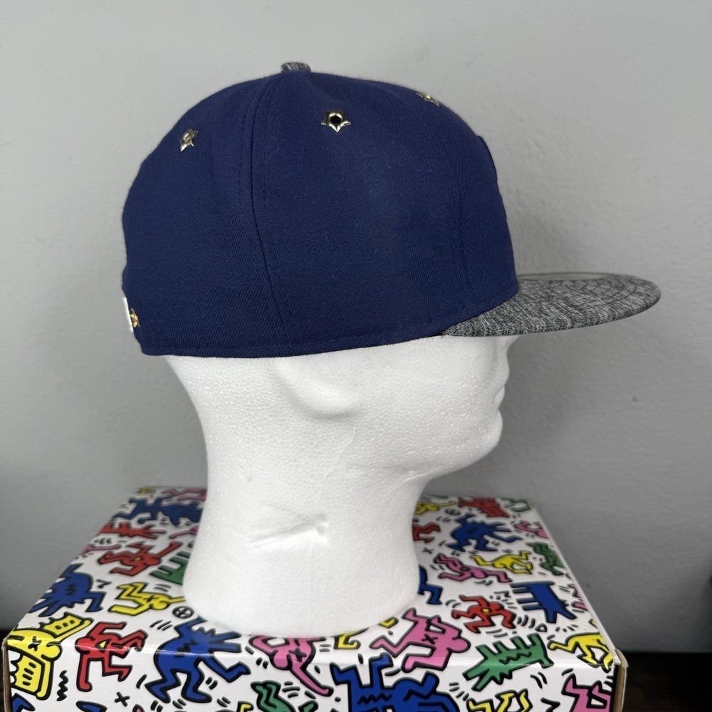 San Diego Padres 2016 All Star Game Hat New Era Navy Gray Star Grommets 7 1/4 - Picture 5 of 9